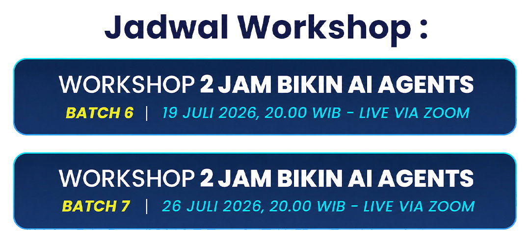 Jadwal Workshop Batch