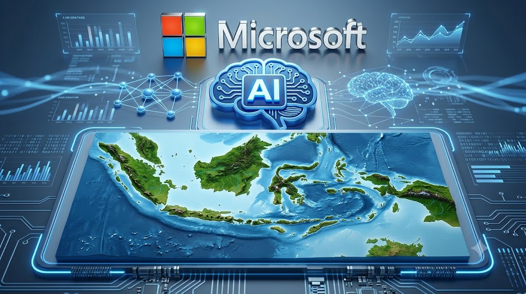 Microsoft sebut adopsi AI indonesia lampaui rata-rata global