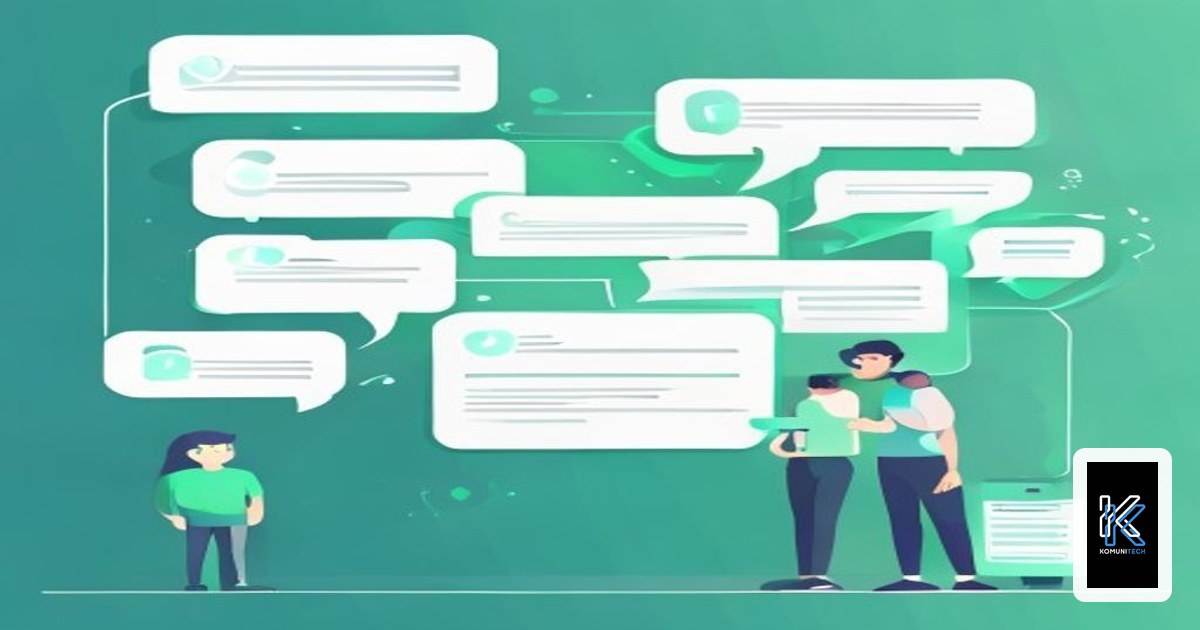 Gambar Program AI Interaksi Pelanggan: Cara Bikin CS WhatsApp yang Kerja 24 Jam (2026) by Komunitech AI