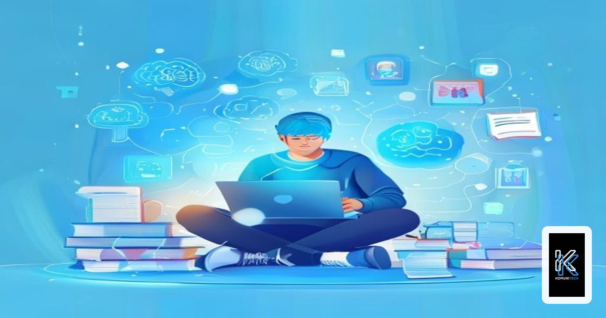 Gambar Rekomendasi AI untuk Belajar: 8 Tools Terbaik biar Belajar Lebih Cepat (2026) by Komunitech AI