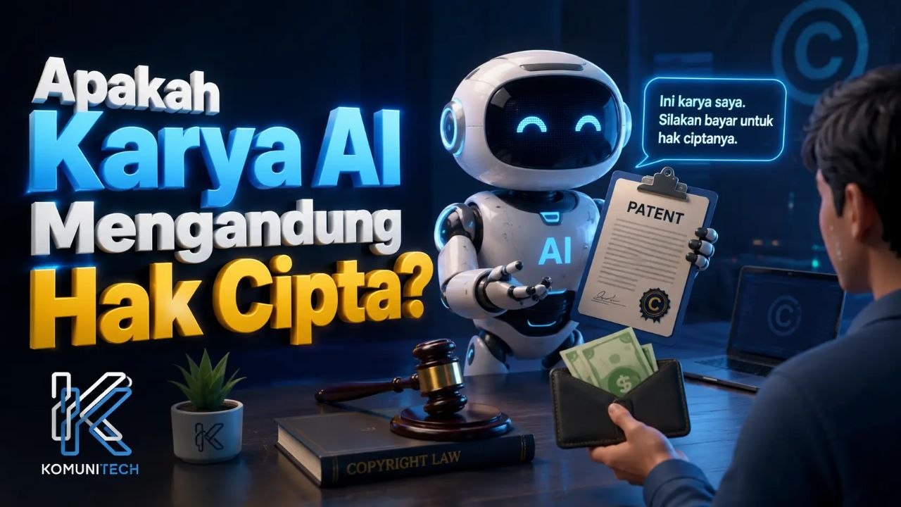 Gambar Apakah Karya AI Mengandung Hak Cipta? 1 by Komunitech AI Gambar Apakah Karya AI Mengandung Hak Cipta? by Komunitech AI
