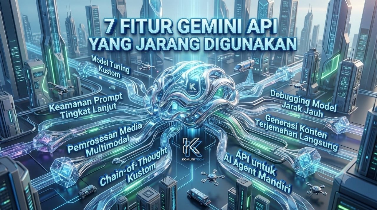 Gambar 7 Fitur Gemini API yang Jarang Dipakai tapi Bikin Agent Lebih Murah (2026) 1 by Komunitech AI Gambar 7 Fitur Gemini API yang Jarang Dipakai tapi Bikin Agent Lebih Murah (2026) by Komunitech AI