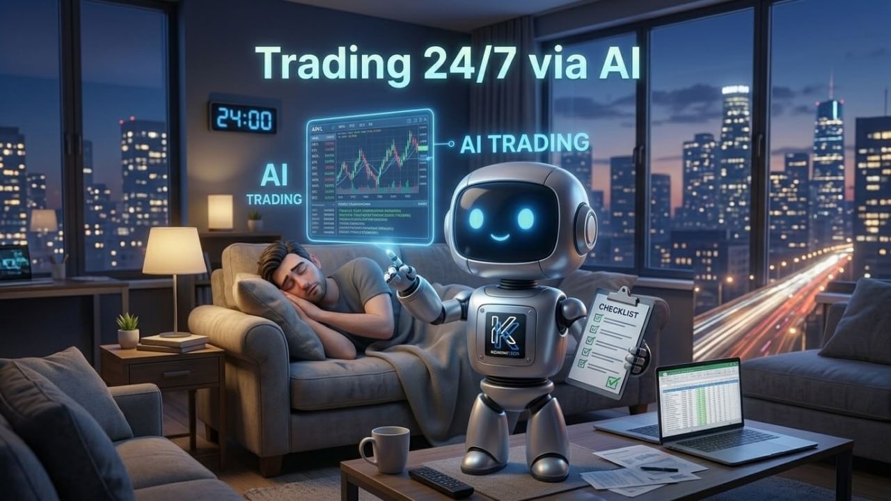 Gambar AI Trading Bot: Bukti Nyata dari Peserta Workshop Komunitech (2026) by Komunitech AI