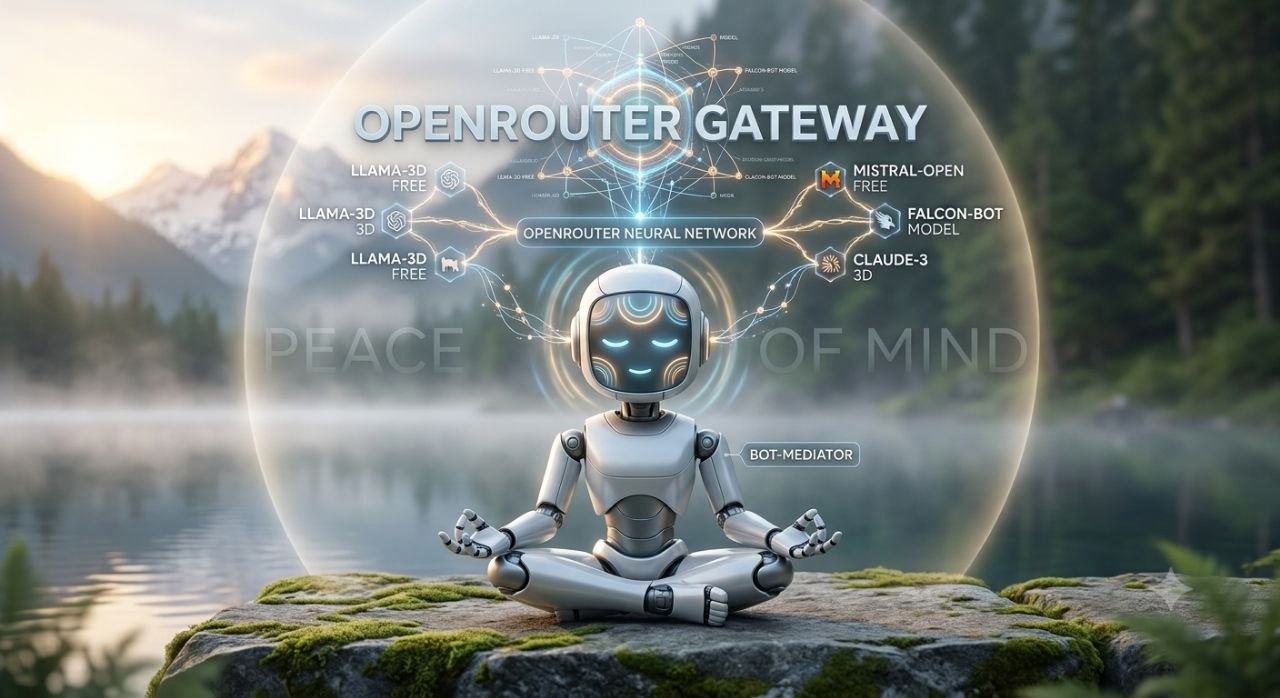 Gambar Model Gratis OpenRouter: Daftar Lengkap & Rate Limit (2026) by Komunitech AI