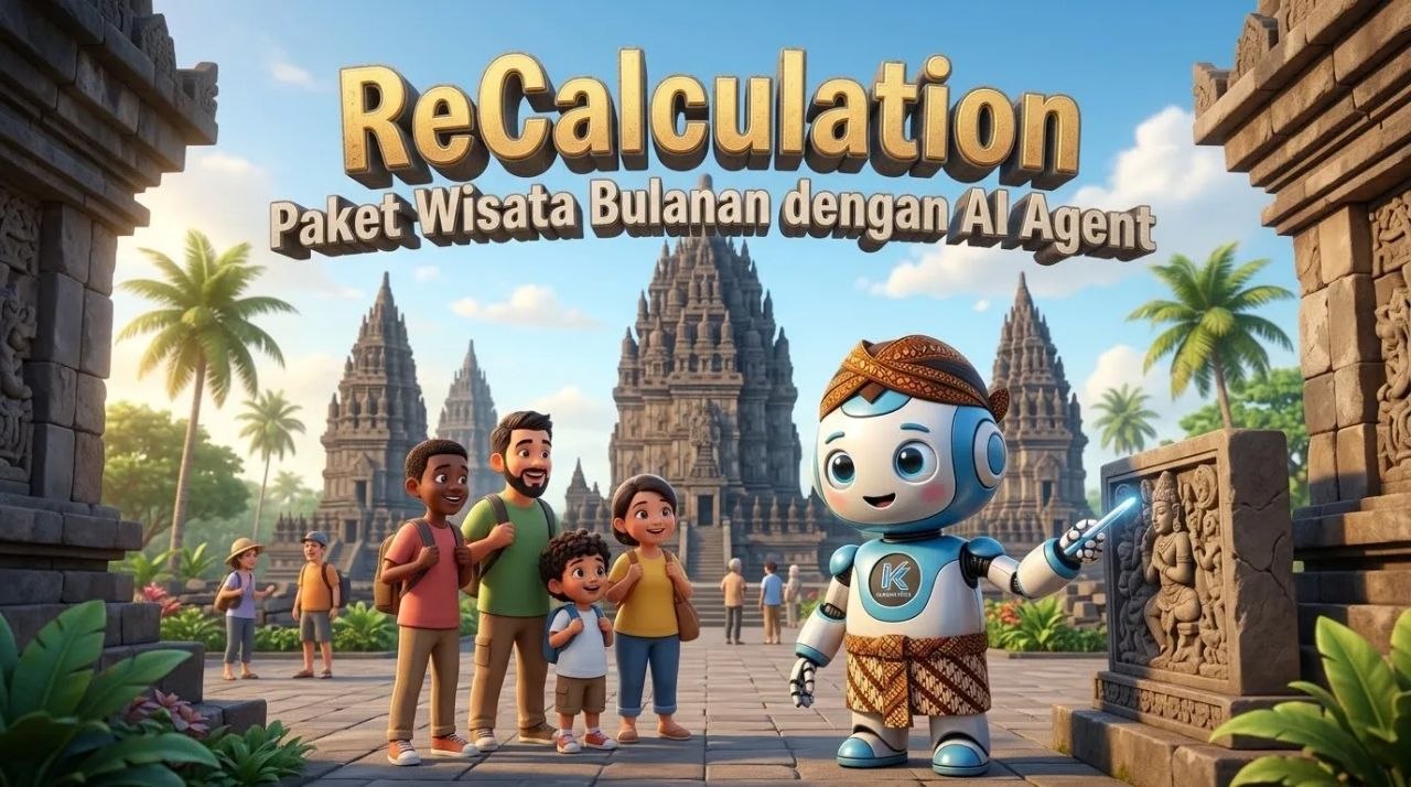 Gambar Cara Kalkulasi Ulang Paket Wisata Bulanan dengan AI: HPP, Itinerary & Pricing 1 by Komunitech AI Paket wisata hero - Cara Kalkulasi Ulang Paket Wisata Bulanan dengan AI: HPP, Itinerary & Pricing