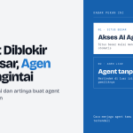 AI Agent Diblokir Situs Besar, Agen Liar Mengintai AI Agent Diblokir & Agen Liar Mengintai@1x