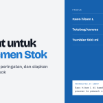 AI Agent untuk Manajemen Stok: Cara Memulai (2026) AI Agent untuk Manajemen Stok@1x