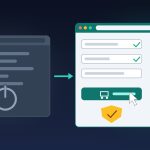 ChatGPT Atlas vs Perplexity Comet: Status dan Fitur (2026) Ilustrasi browser AI agent: browser lama yang dimatikan di kiri dan browser agen aktif yang mengisi formulir dan keranjang belanja di kanan