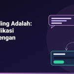 Ilustrasi alur vibe coding: prompt kalimat biasa diubah AI jadi kode lalu jadi aplikasi